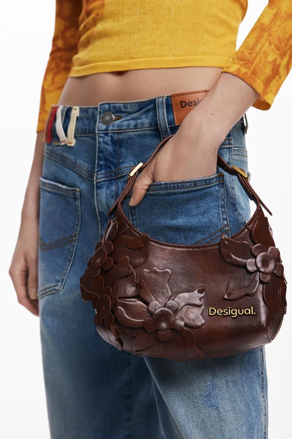 ��SALE 40%��DESIGUAL �ǥ������� �Хå� ��ǥ����� 25WAXPCC BAG_REPRISE CHOCO VALENTINE HAITI 6000