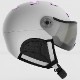 KASK  إå SHE00060 CHROME VISOR 263 White-Fuchsia/Fuchsia Mirror