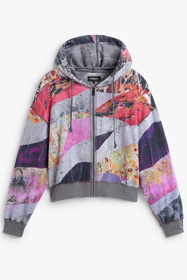 DESIGUAL デシグアル レディース スウェット 26WWSK03 SWEAT_MIKAELLA