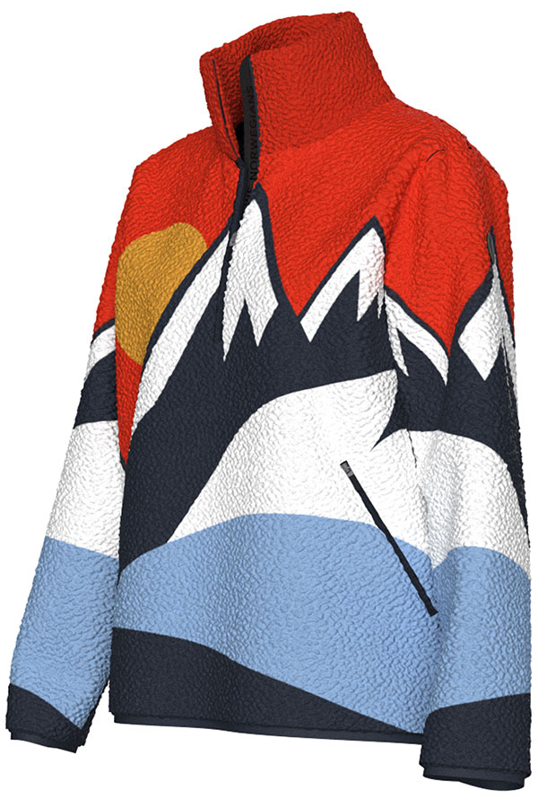 WE NORWEGIANS ������ �Υ륦��������� ��ǥ����� �������� Snow Fun Sweater women 2308 Flame