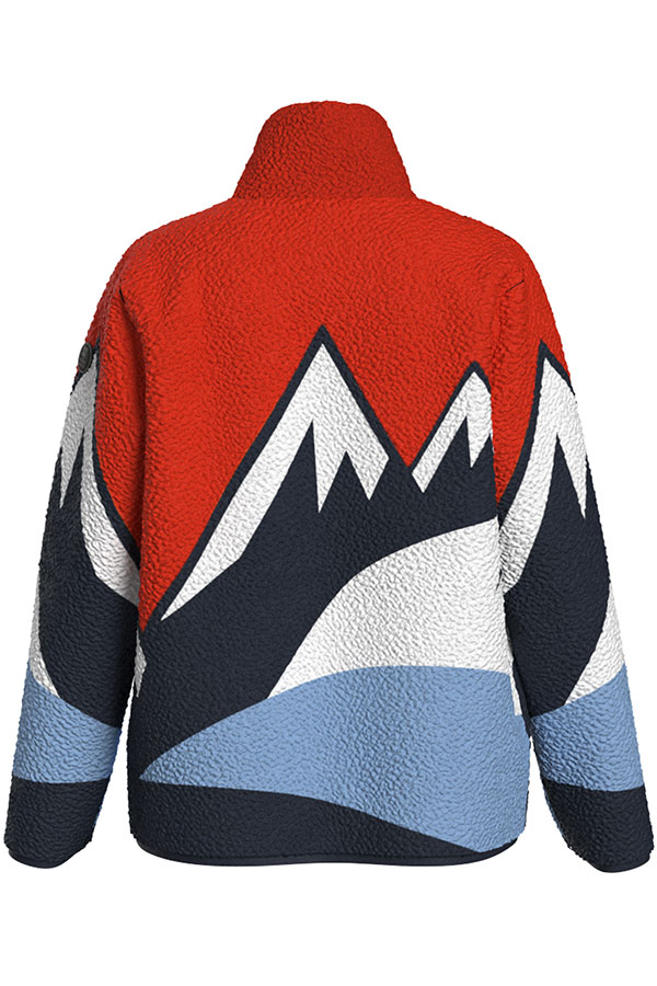WE NORWEGIANS ������ �Υ륦��������� ��ǥ����� �������� Snow Fun Sweater women 2308 Flame