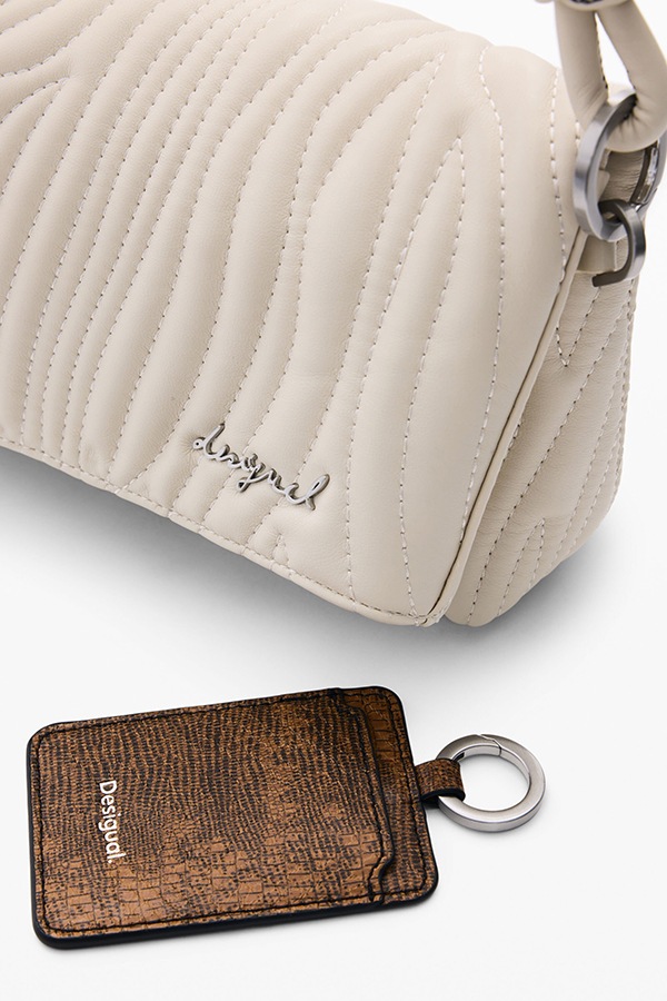 DESIGUAL �ǥ������� ��ǥ����� �Хå� 26SAXPBB BAG_HELIUM TROKEL ECRU 1008