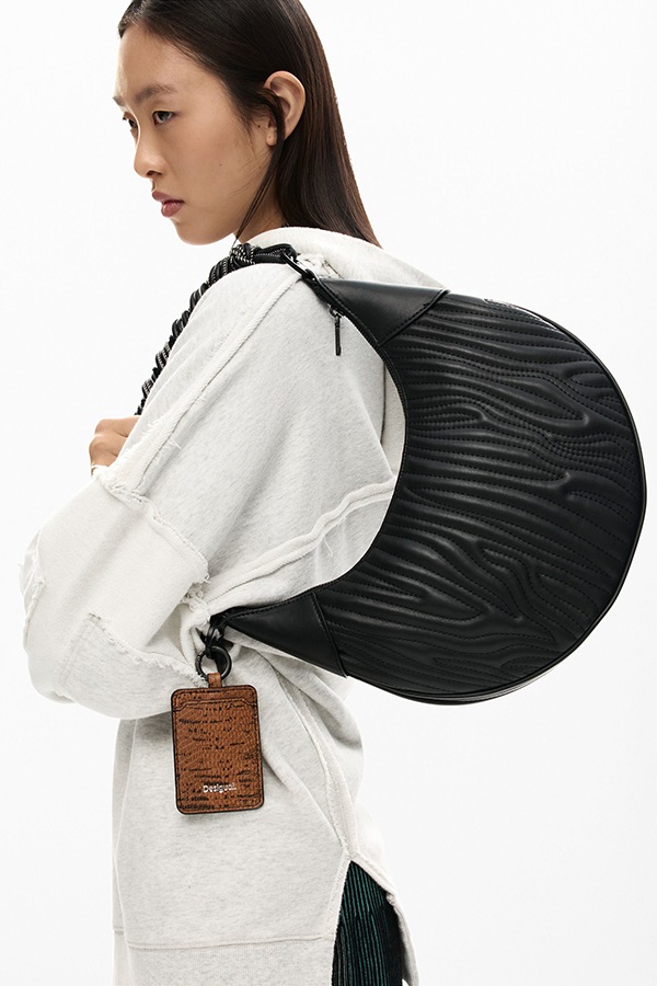 ��SALE 30%��DESIGUAL �ǥ������� ��ǥ����� �Хå� 26SAXPBC BAG_HELIUM CALGARY BLACK 2000