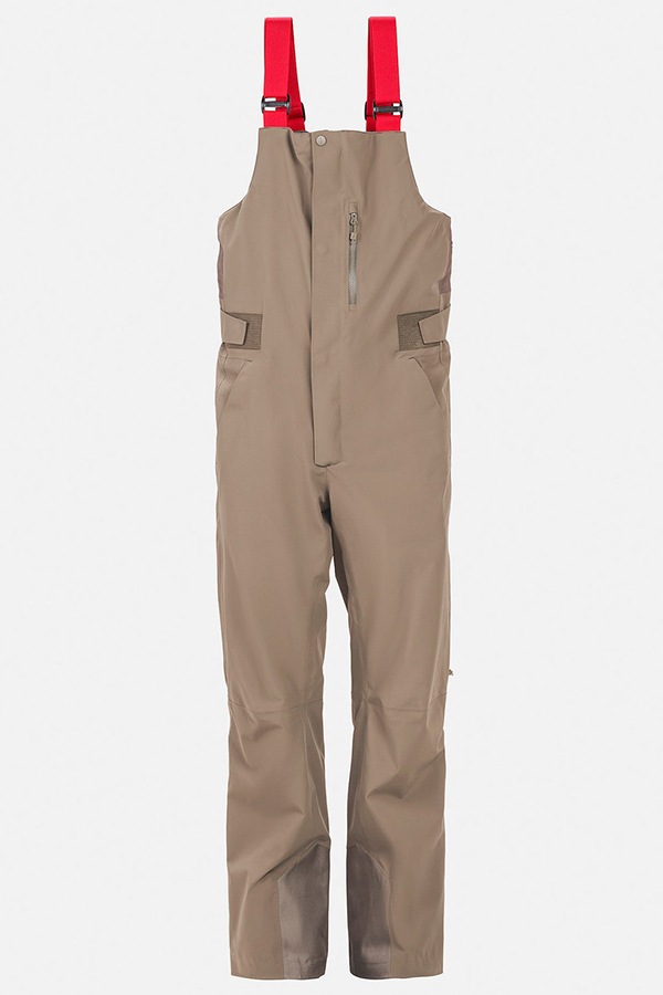 THE MOUNTAIN STUDIO   ѥ Y-5 YA-1242 3L HYBRID SHELL BIB PANT Brindle