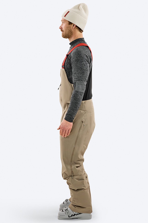 THE MOUNTAIN STUDIO   ѥ Y-5 YA-1242 3L HYBRID SHELL BIB PANT Brindle