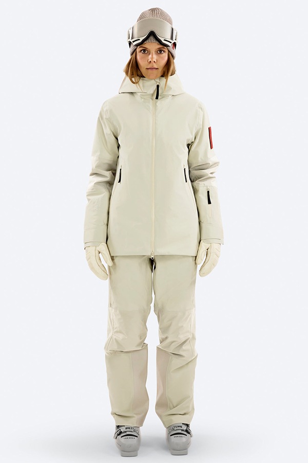 THE MOUNTAIN STUDIO ǥ  㥱å Z-8 W ZA-1324 W. 3L HYBRID SHELL JACKET Castle Wall-Brindle