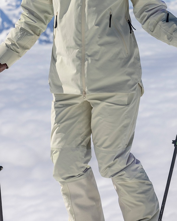 THE MOUNTAIN STUDIO ǥ  㥱å Z-8 W ZA-1324 W. 3L HYBRID SHELL JACKET Castle Wall-Brindle