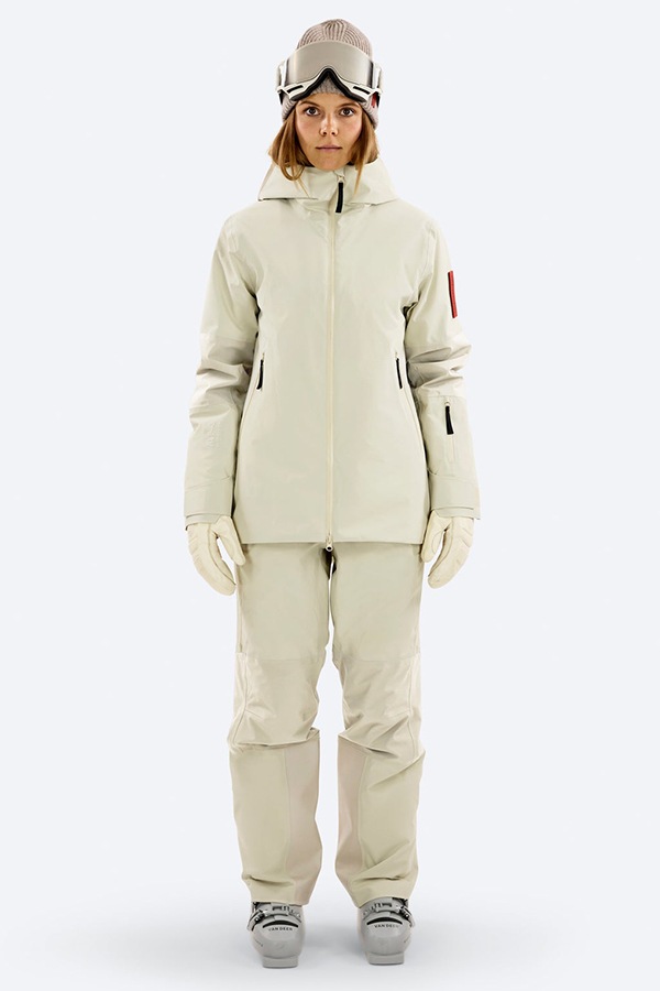 THE MOUNTAIN STUDIO ǥ  ѥ Y-8 W YA-1325 W. 3L HYBRID SHELL BIB PANTS Castle Wall-Brindle
