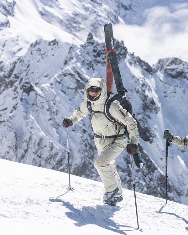 THE MOUNTAIN STUDIO ǥ  ѥ Y-8 W YA-1325 W. 3L HYBRID SHELL BIB PANTS Castle Wall-Brindle