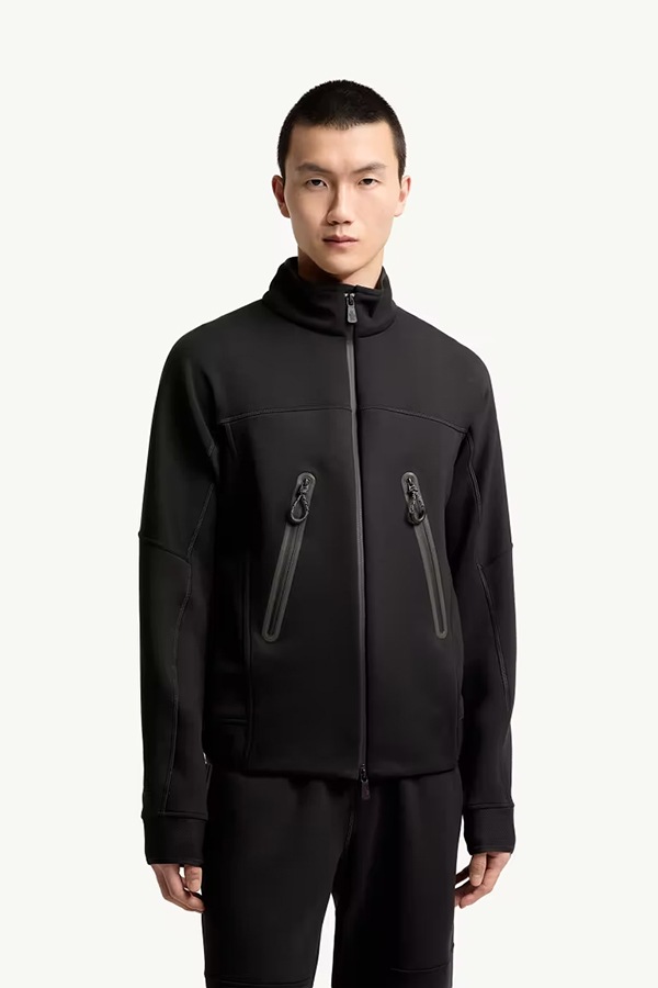 MONCLER GRENOBLE ��󥯥졼�� ����Ρ��֥� ��� �������å� 097-8G00005-89BC9 ZIP UP CARDIGAN 999
