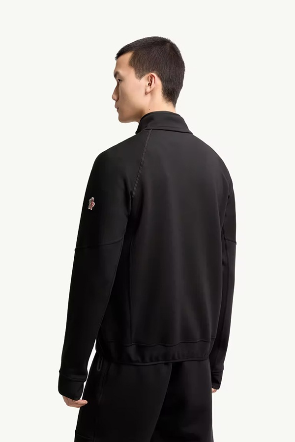 MONCLER GRENOBLE ��󥯥졼�� ����Ρ��֥� ��� �������å� 097-8G00005-89BC9 ZIP UP CARDIGAN 999
