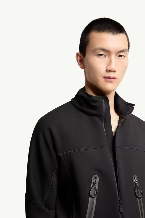 MONCLER GRENOBLE ��󥯥졼�� ����Ρ��֥� ��� �������å� 097-8G00005-89BC9 ZIP UP CARDIGAN 999