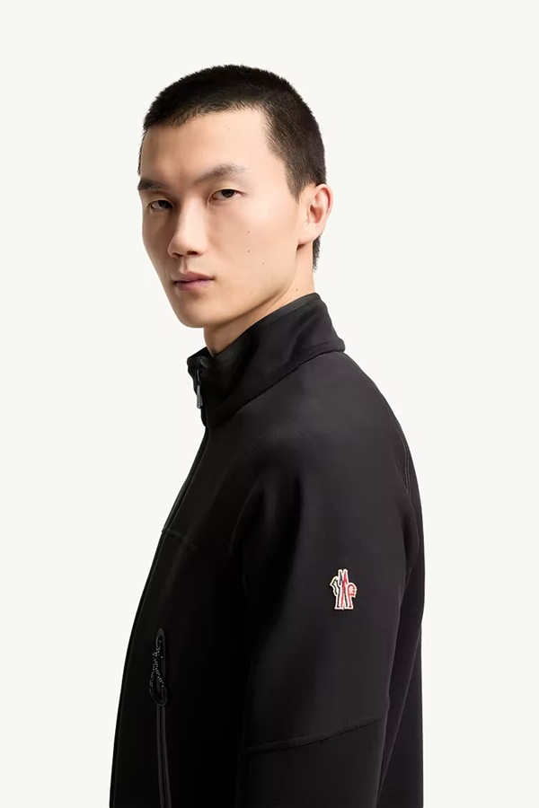 MONCLER GRENOBLE ��󥯥졼�� ����Ρ��֥� ��� �������å� 097-8G00005-89BC9 ZIP UP CARDIGAN 999