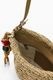 DESIGUAL �ǥ������� ��ǥ����� ���������Хå� ������ 26SAYO01 MONE_HALF LOGO RAFFIA WAVERLY PHONE 1014