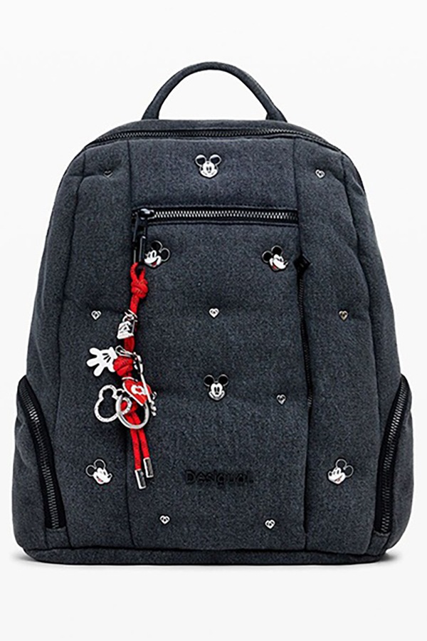 ��SALE 50%��DESIGUAL �ǥ������� ��ǥ����� �Хå��ѥå� 25WAKD04 BACK_MICKEY STUDS CHESTER MODIFY 2070