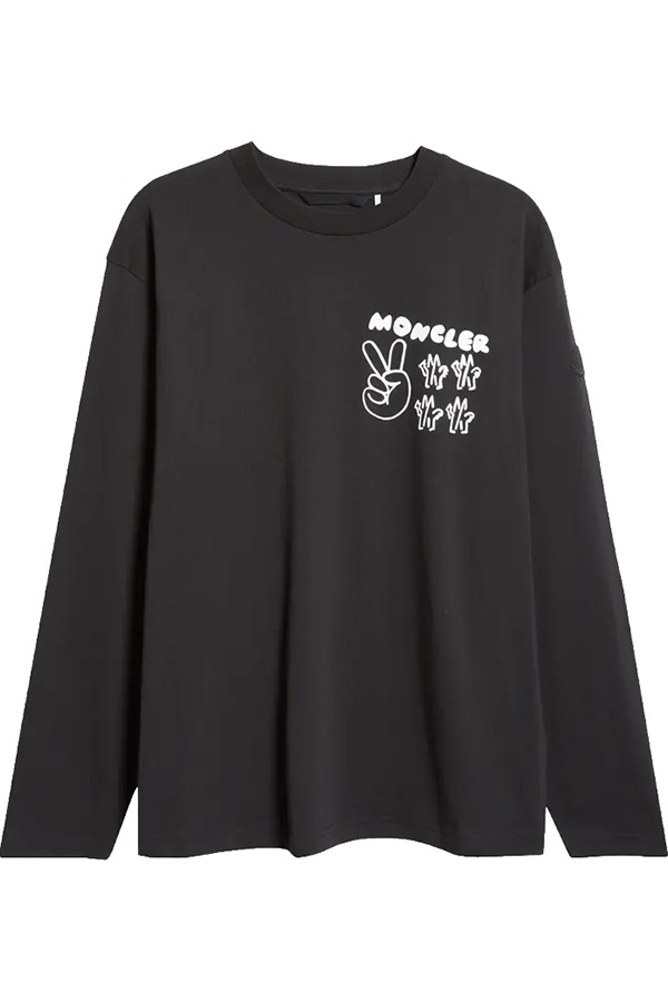 MONCLER モンクレール メンズ Tシャツ 091-8D00017-89AJS LS T-SHIRT