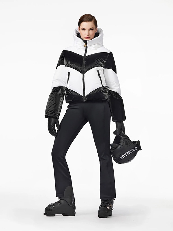 ��SALE 20%��GOLDBERGH ��ǥ����� ������ ���㥱�å� COURAGE GB01110244 9008/black/white