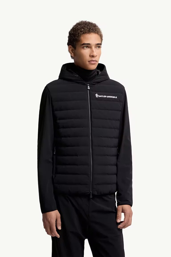 MONCLER GRENOBLE ��󥯥졼�� ����Ρ��֥� ��� ������ �ѡ����� 097-8G00032-89ALV ZIP UP CARDIGAN 999
