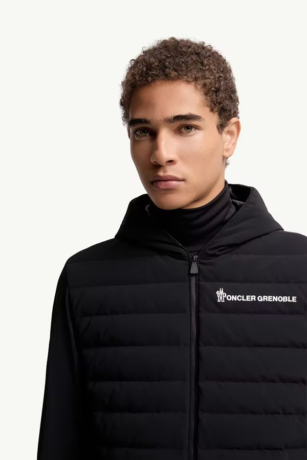 MONCLER GRENOBLE ��󥯥졼�� ����Ρ��֥� ��� ������ �ѡ����� 097-8G00032-89ALV ZIP UP CARDIGAN 999