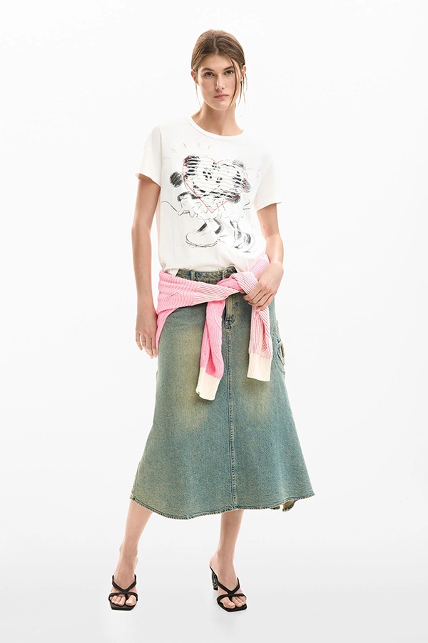 DESIGUAL �ǥ������� ��ǥ����� ���åȥ��� 26SWTK42 TS_CORE_MICKEY 1000