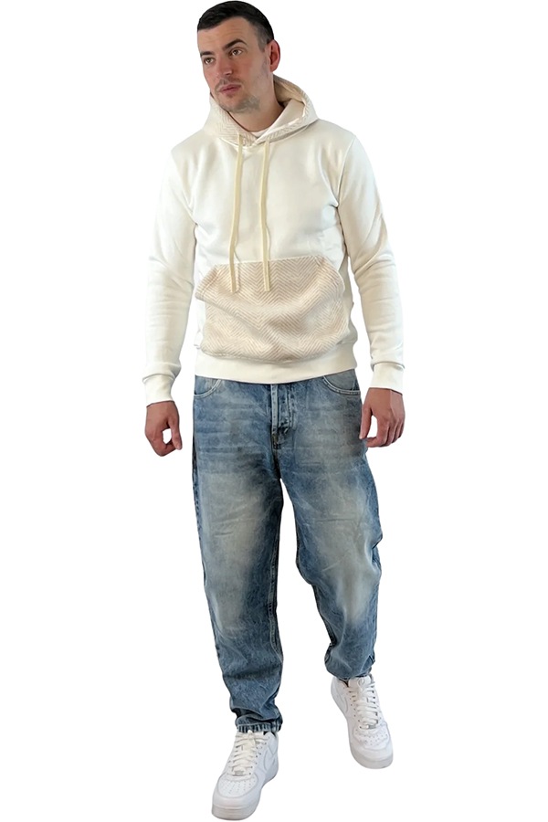 OVER/D ��� �ѡ����� OE1F2W5F20 Hooded Sweatshirt with Pocket PANNA