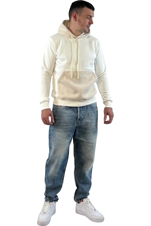 OVER/D ��� �ѡ����� OE1F2W5F20 Hooded Sweatshirt with Pocket PANNA
