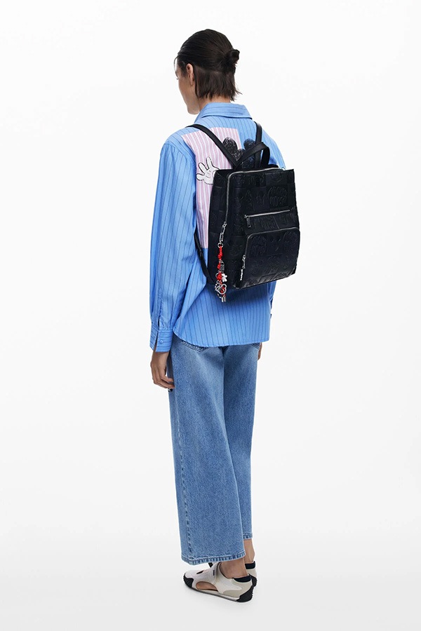 ��SALE 40%��DESIGUAL �ǥ������� �Хå��ѥå� ��ǥ����� 25WAKP02 BACK_ALL MICKEY SUMY 2000