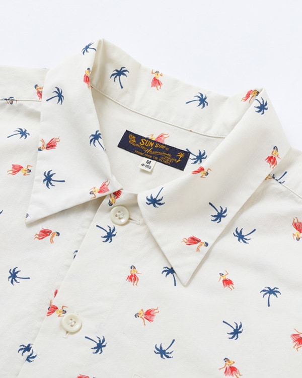 SUN SURF サンサーフ アロハシャツ メンズ SS38406 HULA & PALM