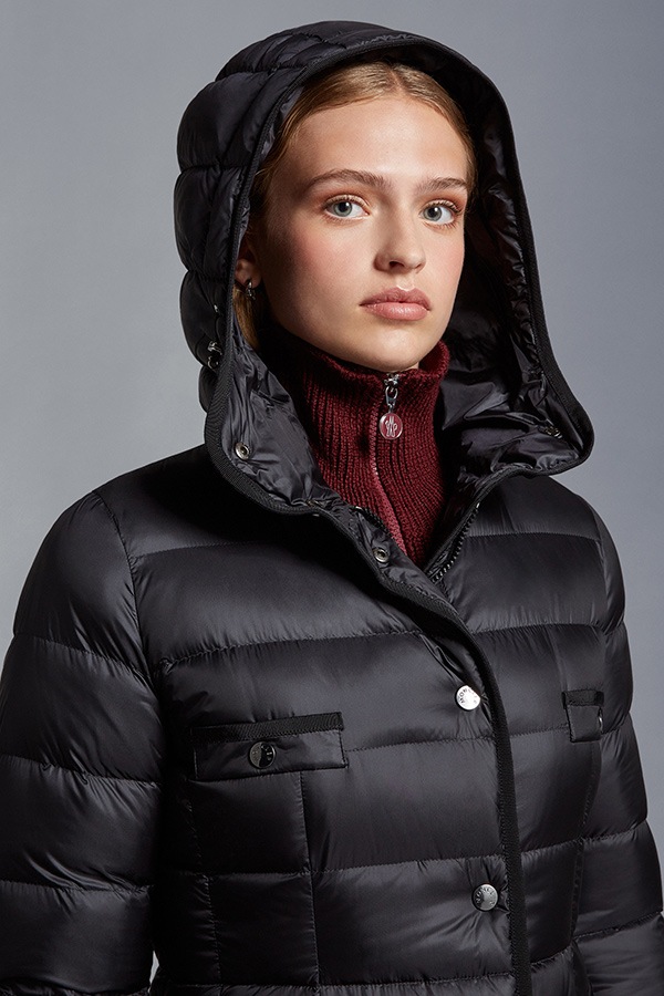 MONCLER ��󥯥졼�� ��ǥ����� ���㥱�å� 093-1C000-22-595FE Hirma Long Down Jacket 999 Black