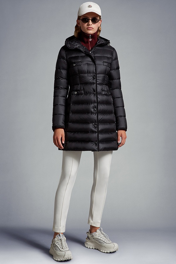 MONCLER ��󥯥졼�� ��ǥ����� ���㥱�å� 093-1C000-22-595FE Hirma Long Down Jacket 999 Black