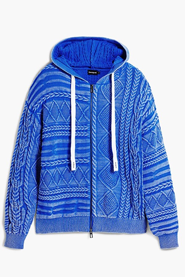 ��SALE 50%��DESIGUAL �ǥ������� ��� �������� �ѡ����� 25WMJF08 JERS_BLUEWASHED 5010
