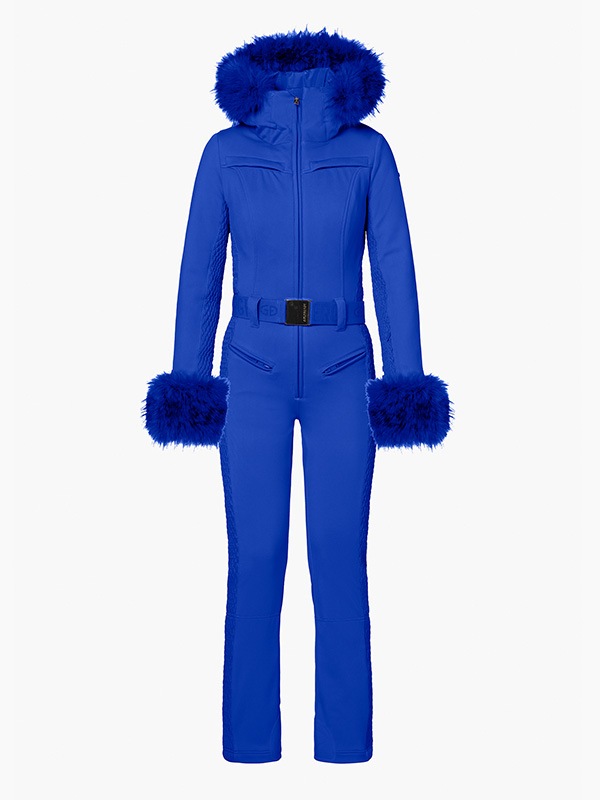 GOLDBERGH ������ɥС��� ��ǥ����� ������ ���ԡ��� ANGELE ski suit FAUX BORDER GB01694254 5634/dazzling blue