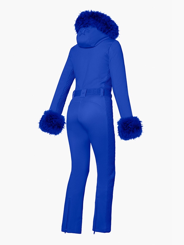GOLDBERGH ������ɥС��� ��ǥ����� ������ ���ԡ��� ANGELE ski suit FAUX BORDER GB01694254 5634/dazzling blue