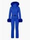 GOLDBERGH ������ɥС��� ��ǥ����� ������ ���ԡ��� ANGELE ski suit FAUX BORDER GB01694254 5634/dazzling blue