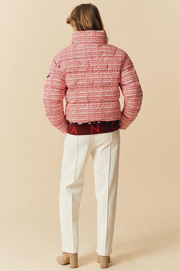 ��SALE 30%��POIVRE BRANC ���������㥱�å� ��ǥ����� W24-1203-WO 2412031T 3023  TWEED SCARLET