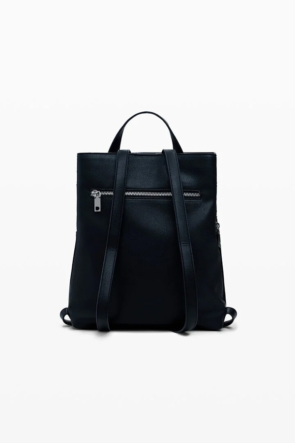 ��SALE 50%��DESIGUAL �ǥ������� �Хå��ѥå� ��ǥ����� 25WAKP15 BACK_YANKEE METAL PATCH SUMY MINI BLACK 2000