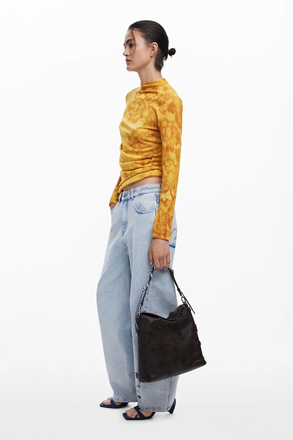 ��SALE 50%��DESIGUAL �ǥ������� �Хå��ѥå� ��ǥ����� 25WAKP16 BACK_STENCIL FLOCADO JERSEY 2.0 MINI 6009