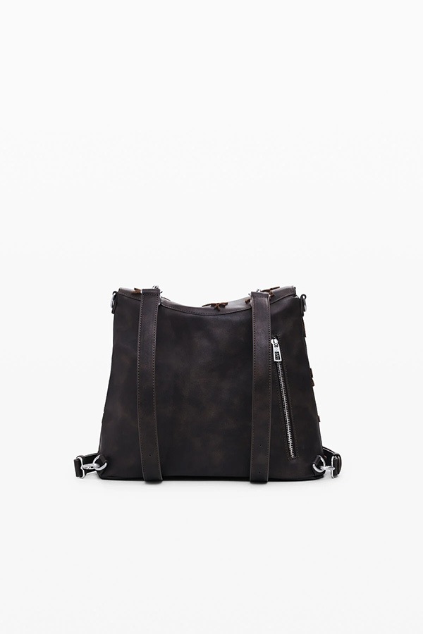 ��SALE 50%��DESIGUAL �ǥ������� �Хå��ѥå� ��ǥ����� 25WAKP16 BACK_STENCIL FLOCADO JERSEY 2.0 MINI 6009