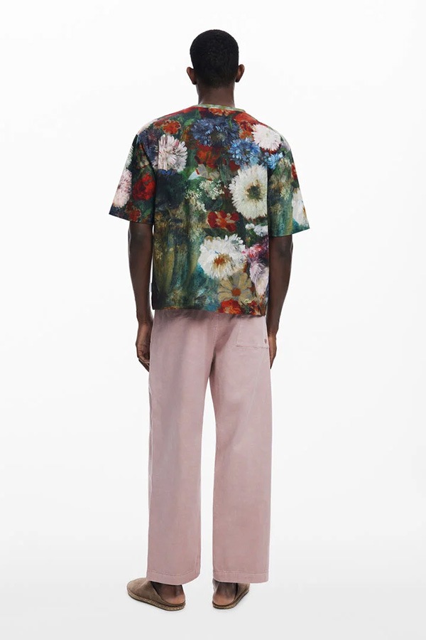 るるページ DESIGUAL デシグアル カットソー メンズ 25WMTK17 TS_GENOVA