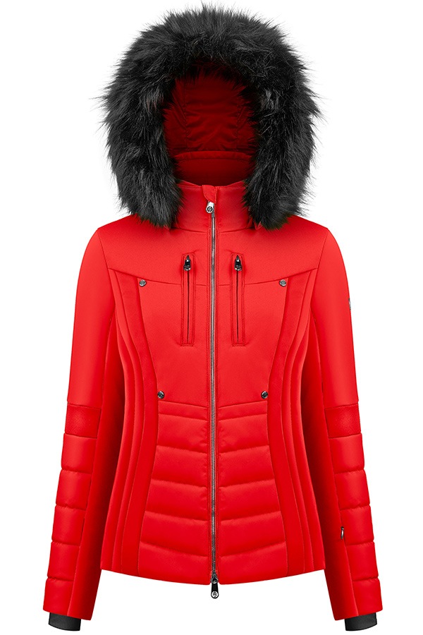 ��SALE 30%��POIVRE BRANC ���������㥱�å� ��ǥ����� Stretch Ski Jacket 420122 W23-0804-WO 0401/scarlet red 9