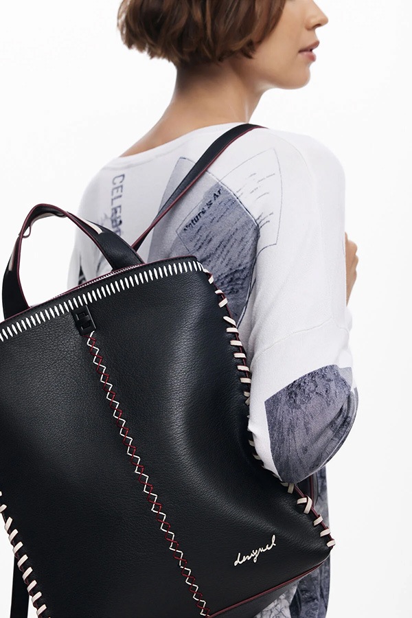 ��SALE 50%��DESIGUAL �ǥ������� �Хå��ѥå� ��ǥ����� 25WAKP17 BACK_MANHATTAN PESPUNTES SUMY 2000