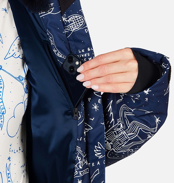 CASTELBAJAC ��ǥ����� ������ ���㥱�å� RLOWJ23 W JCC SUBLIM JKT A14 SNOW ANGELS COSMIC PRINT