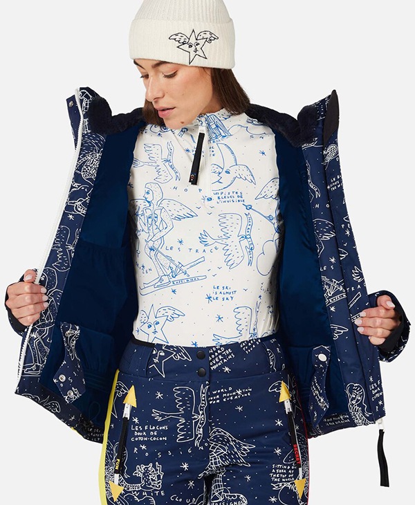 CASTELBAJAC ��ǥ����� ������ ���㥱�å� RLOWJ23 W JCC SUBLIM JKT A14 SNOW ANGELS COSMIC PRINT