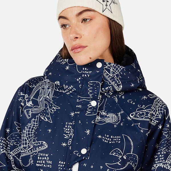 CASTELBAJAC ��ǥ����� ������ ���㥱�å� RLOWJ23 W JCC SUBLIM JKT A14 SNOW ANGELS COSMIC PRINT