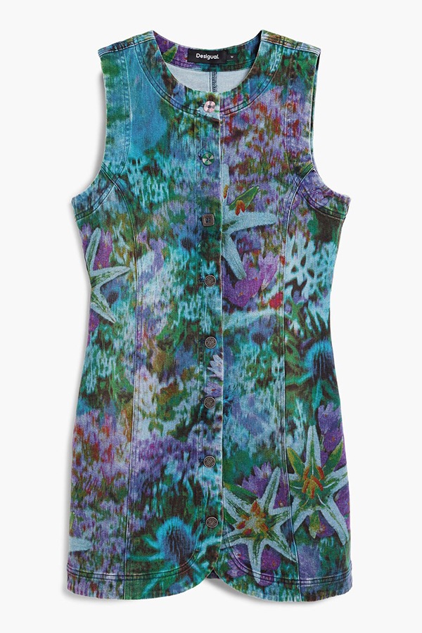 ��SALE 30%��DESIGUAL �ǥ������� ��ǥ����� ���ԡ��� 26SWVD02 VEST_COLUMBUS 5008