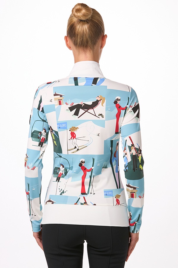 Toni Sailer �ȥˡ��������顼 ��ǥ����� ����������ʡ����㥱�å� 352307P WIEKA PRINT Women First Layer 463 rose powder