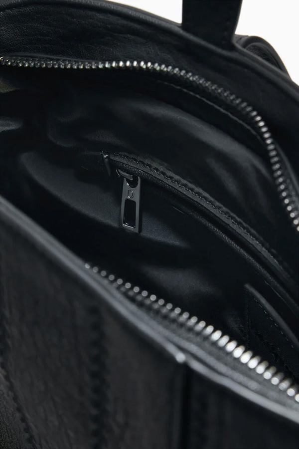 ��SALE 40%��DESIGUAL �ǥ������� �Хå��ѥå� ��ǥ����� 25WAKP24 BACK_EMBRO PATCH PRETORIA MINI BLACK 2000