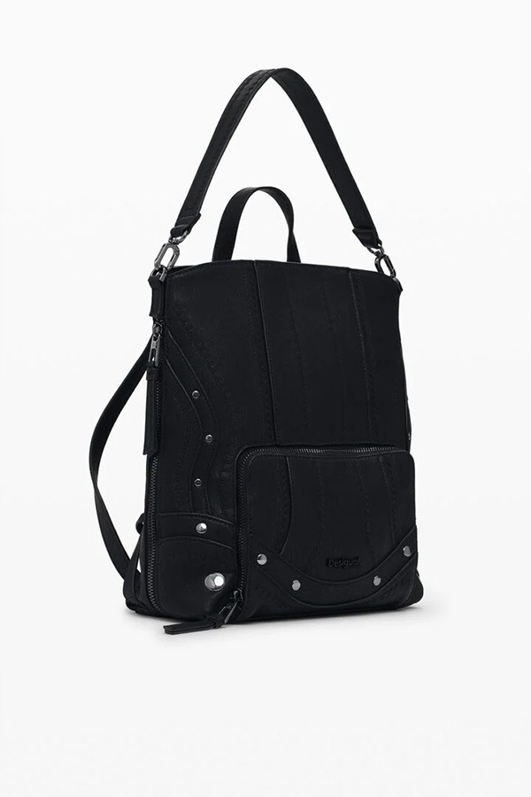 ��SALE 40%��DESIGUAL �ǥ������� �Хå��ѥå� ��ǥ����� 25WAKP24 BACK_EMBRO PATCH PRETORIA MINI BLACK 2000