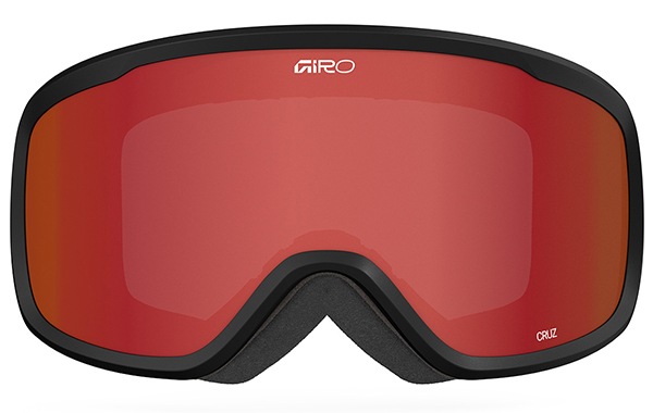 GIRO    U/GOGGLE CRUZ (ASIAN FIT) ե졼५顼 BLACK STACKED 󥺥顼 Amber Scarlet