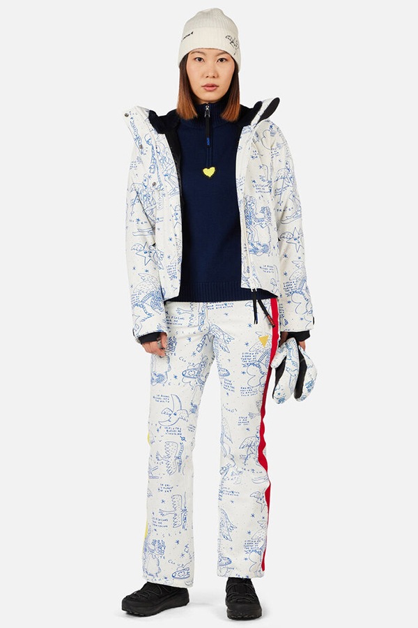 CASTELBAJAC ��ǥ����� ������ �ѥ�� RLOWP18 W JCC SUBLIM PANT A13 SNOW ANGELS ARTIC PRINT